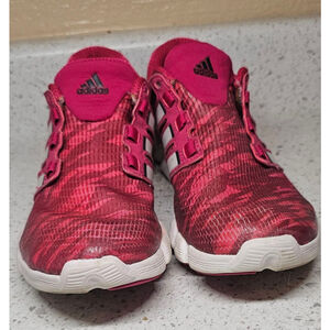 Adidas Women’s Pink Running Shoes Size 8 Athletic Sneakers Walking Gym